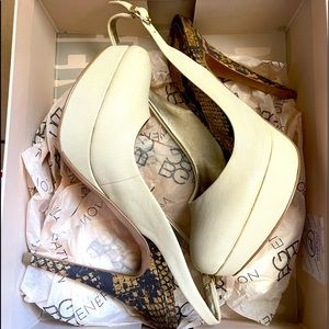 BCBG Platform Slingback